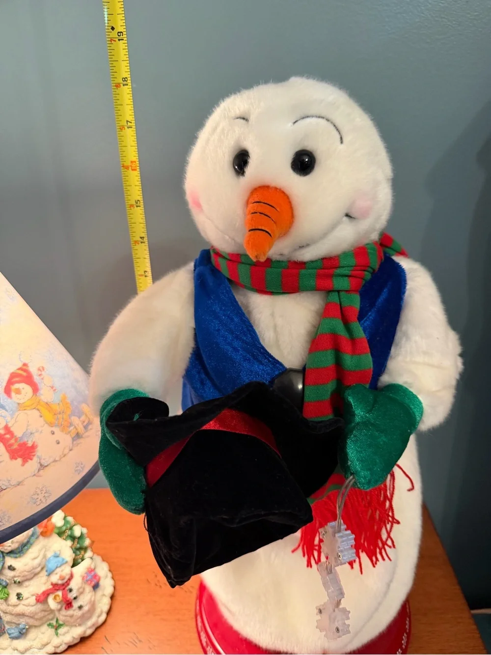 Vintage Rare 2004 Gemmy Holiday Spinning Singing “Snow Miser” Animated Snowman
